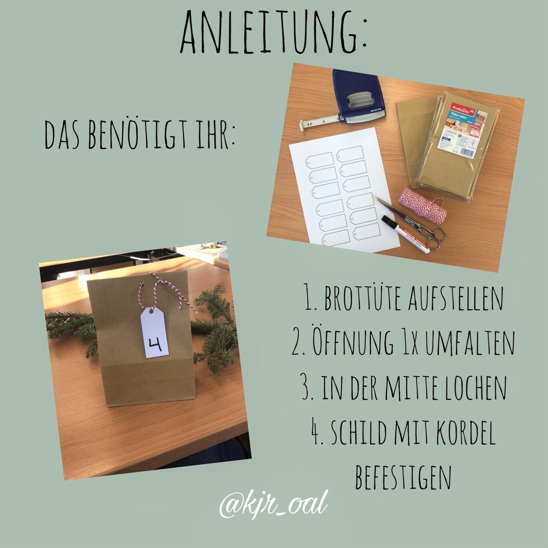 Geschenktüte selber basteln