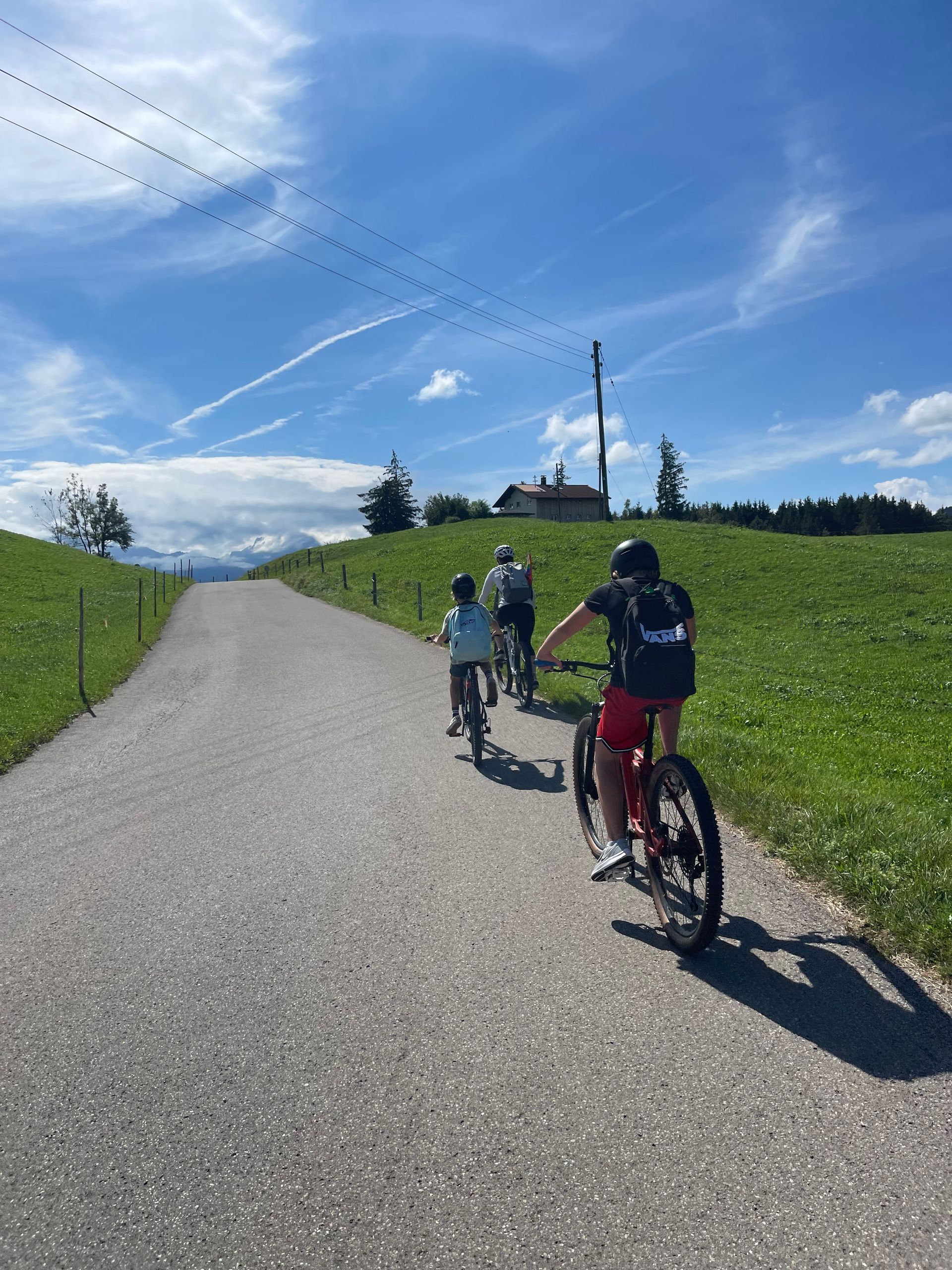 Fahrradtour bei Sonnenschein