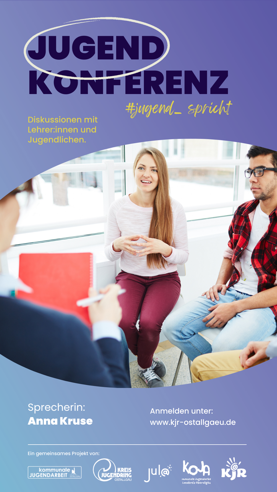 Bild während einer Jugendkonferenz