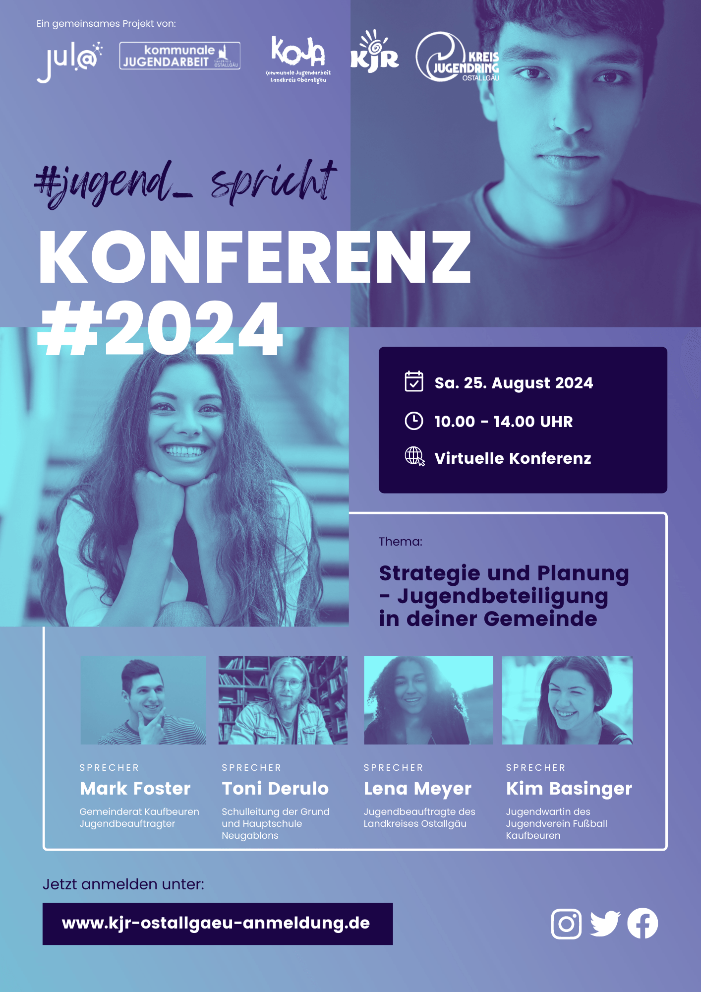 Flyer für Einladung