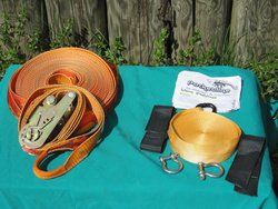 Slackline mit Halterung