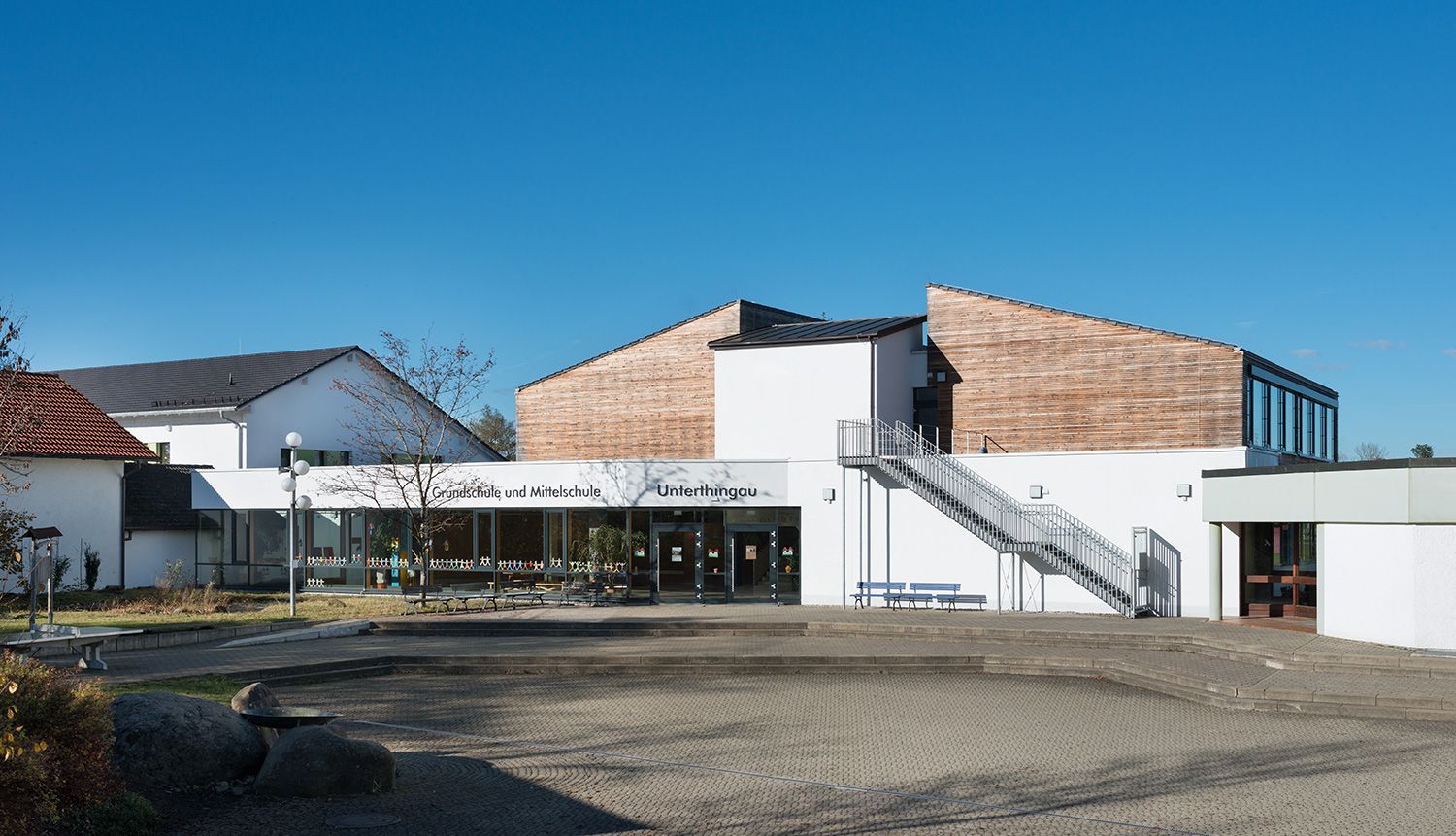 Pausenhof Grund- und Mittelschule Unterthingau