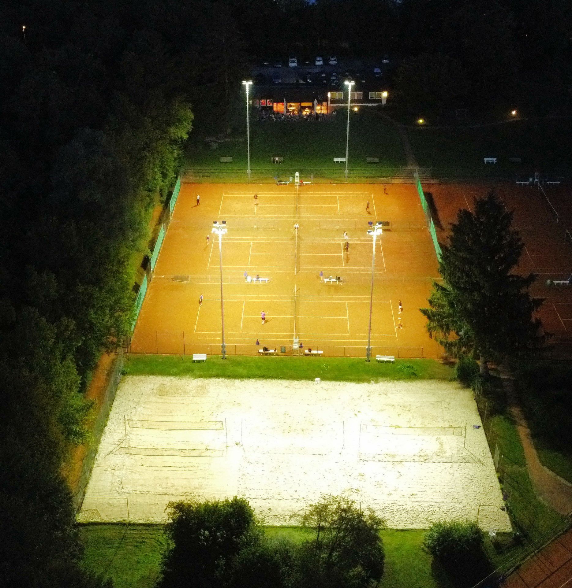 Projekte mit Flutlichtbeleuchtung