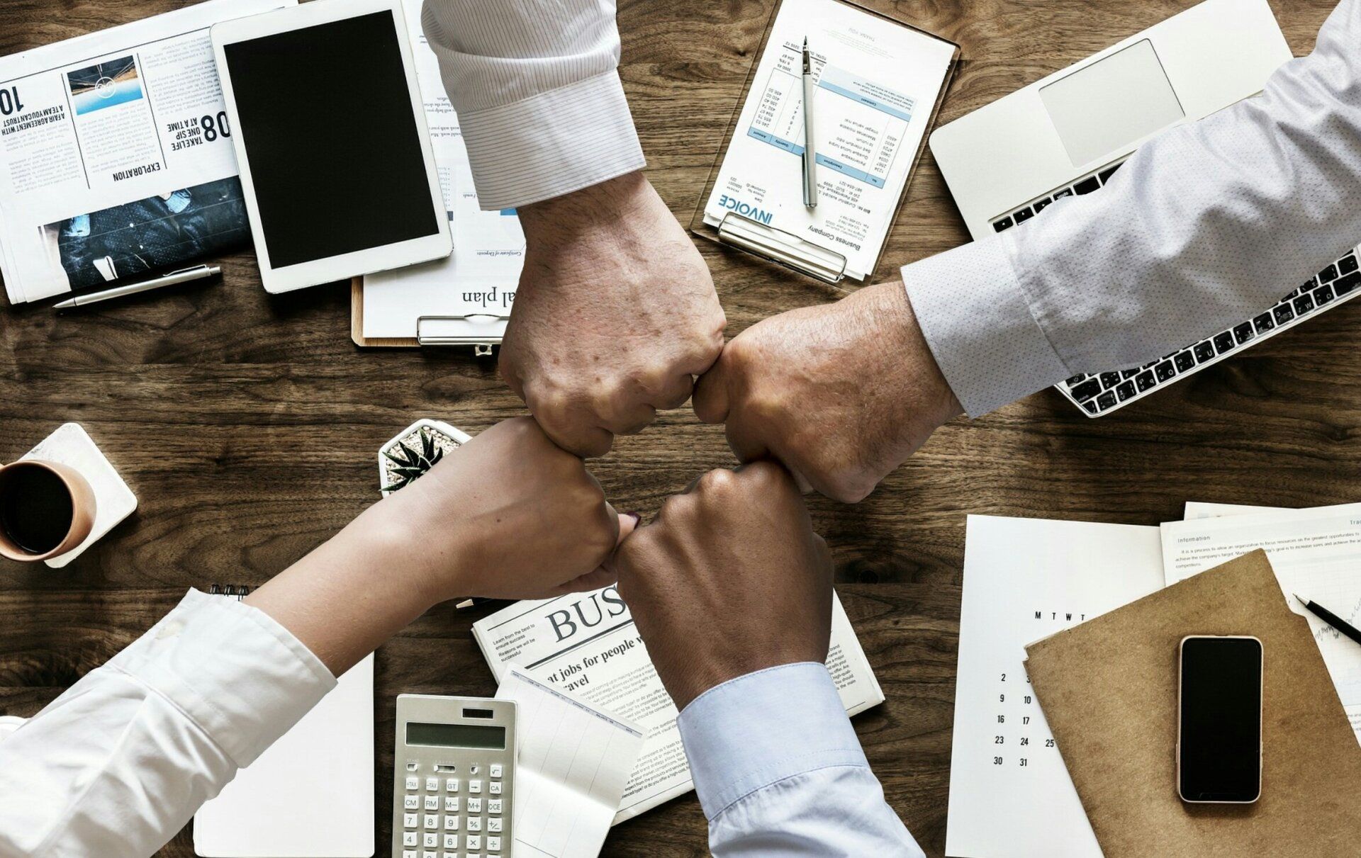 Teamwork von Sinus