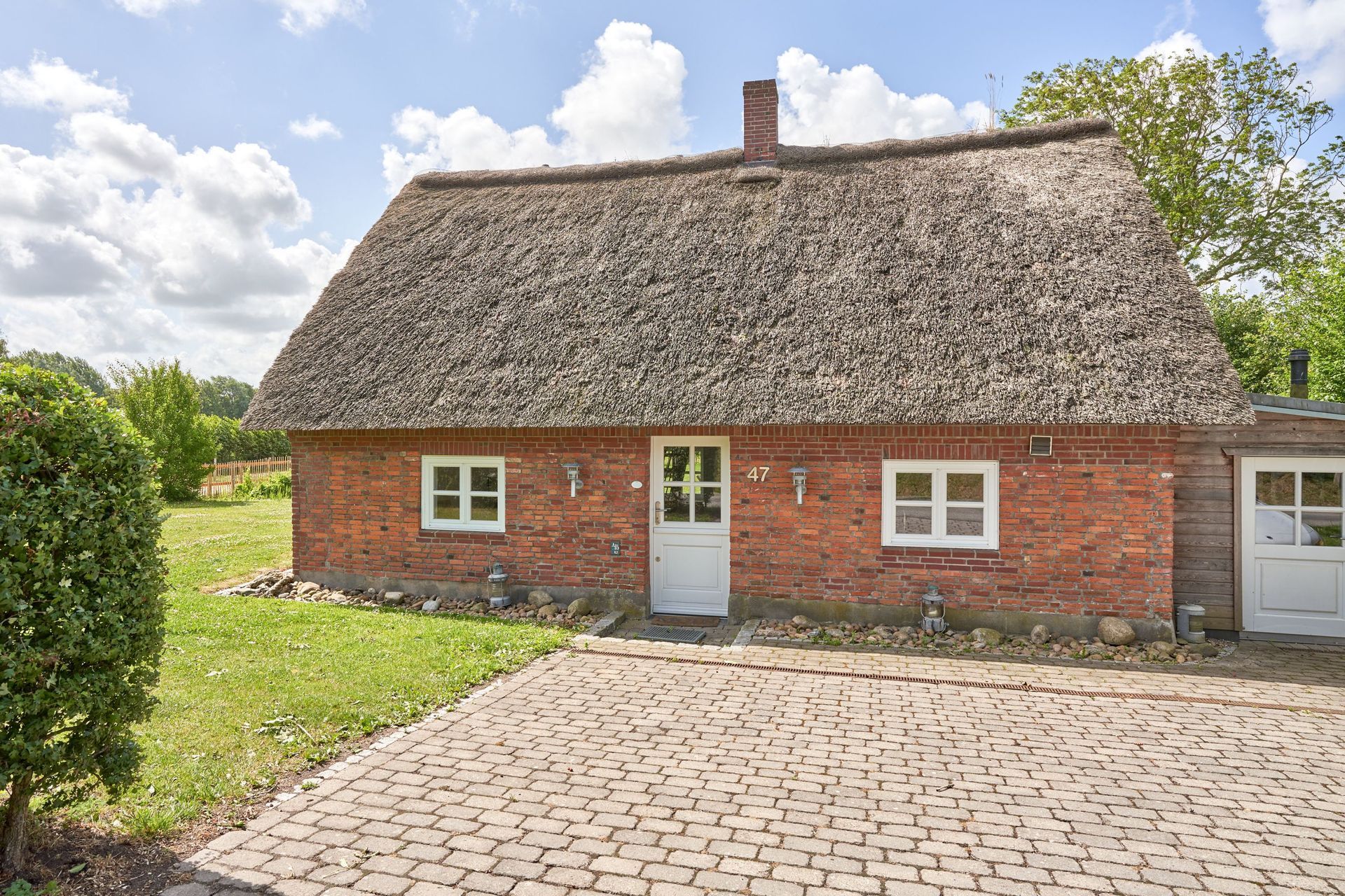 Reetdachhaus Haubarg-Kieker