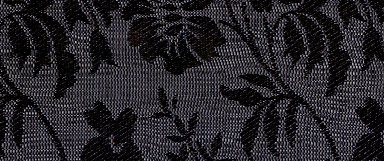 Rosshaarstoffe mit Blumen von Emil Rotter bei GesprächsSTOFF Ulrike Wachter in Langenlonsheim