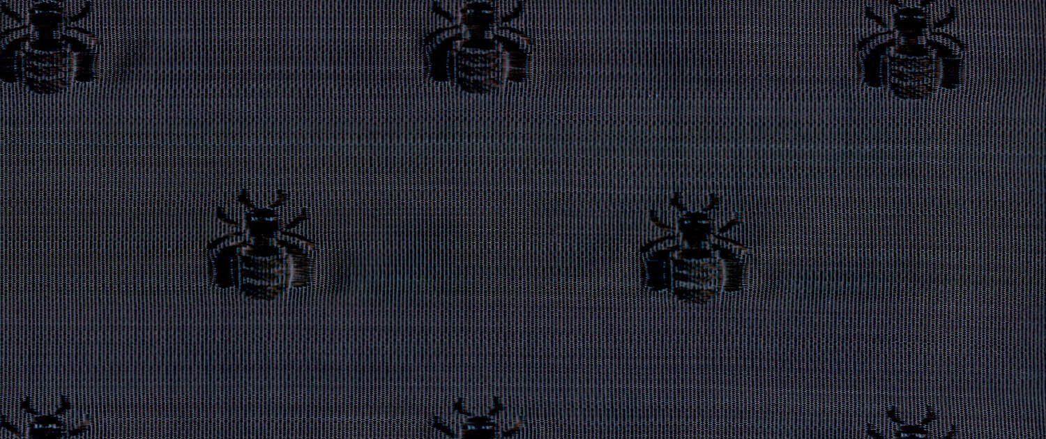 Rosshaarstoffe mit Bienen von Emil Rotter bei GesprächsSTOFF Ulrike Wachter in Langenlonsheim