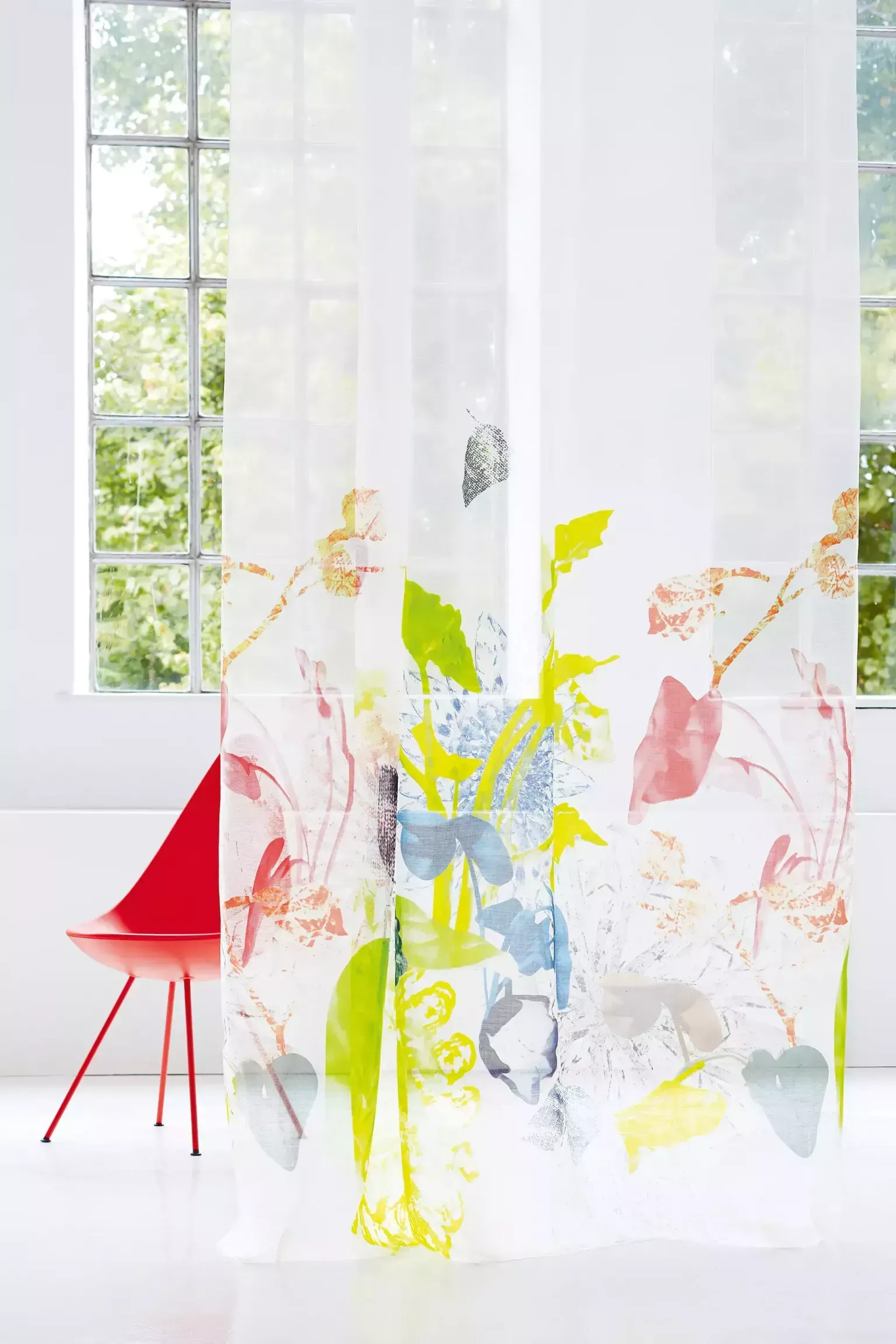 Ausgefallene Vorhänge von Creation Baumann bei GesprächsSTOFF von Ulrike Wachter in Langenlonsheim