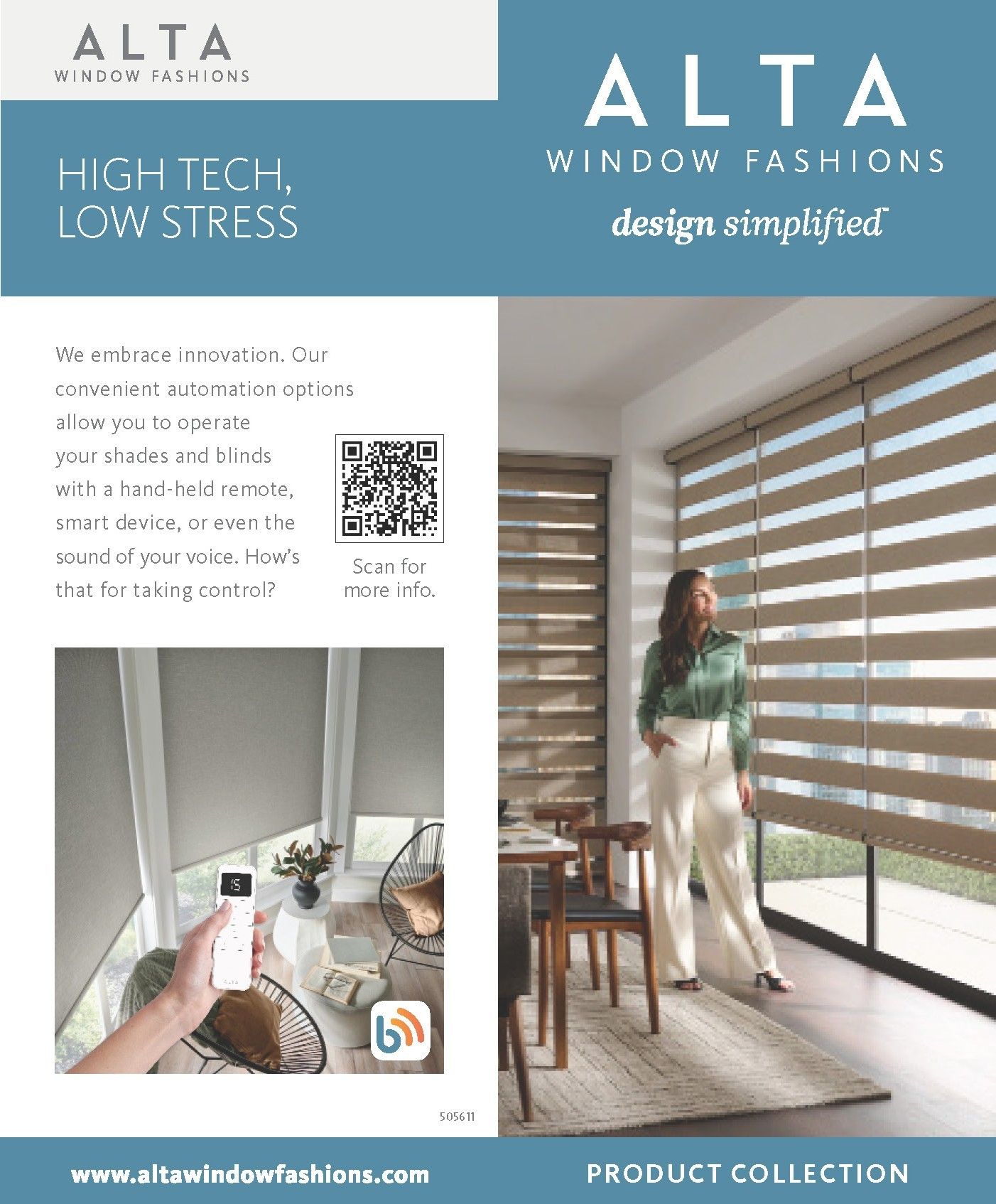 Custom Made Interior Shades Alta Interior Shades