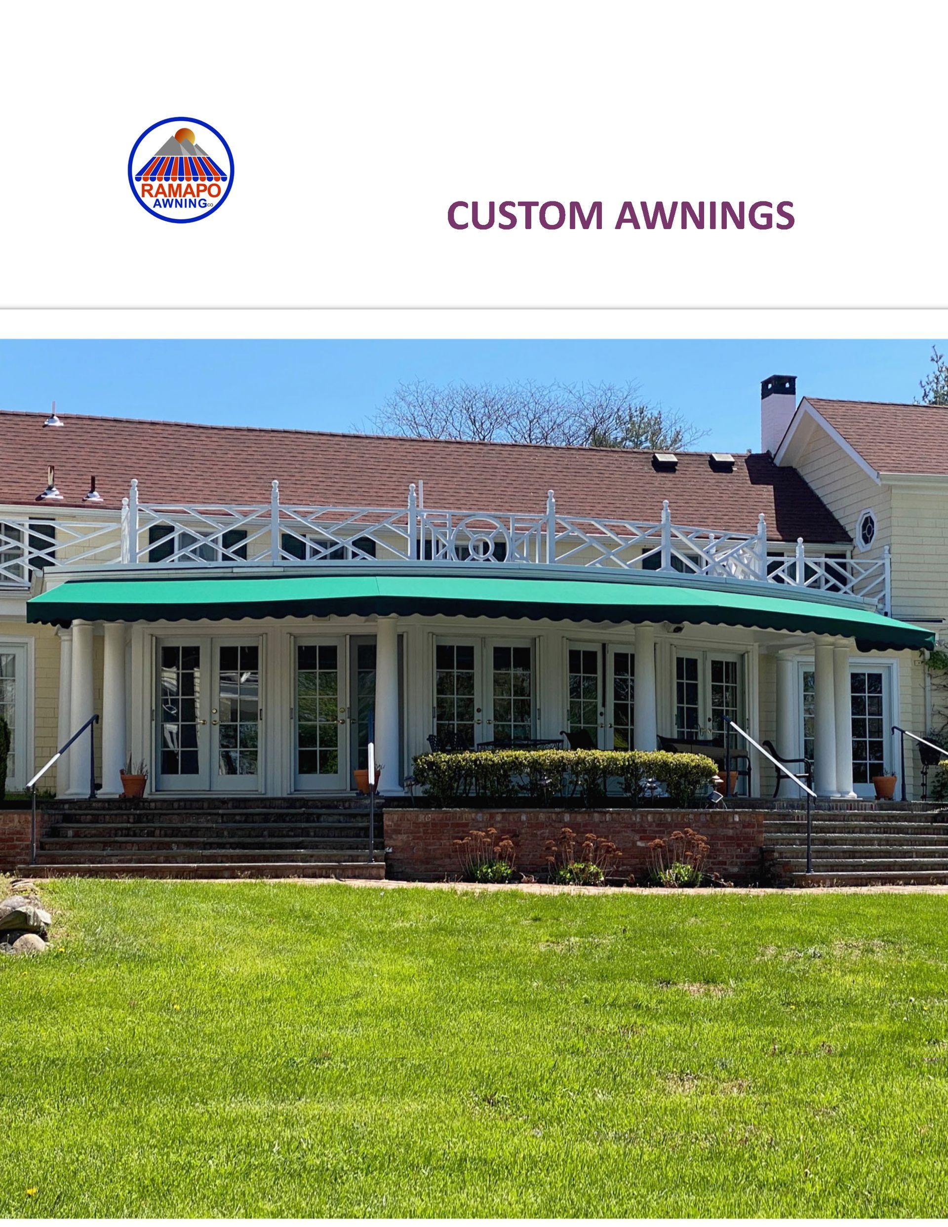 Custom Made Awnings Bergen County, NJ Awnings