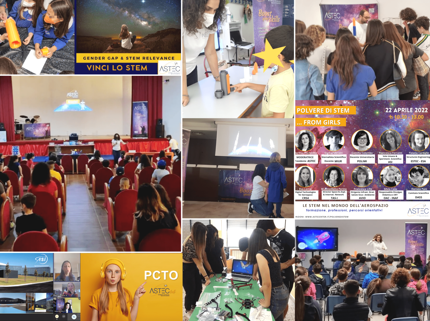 ASTEC MISSION AEROPSACE ACTIVITY