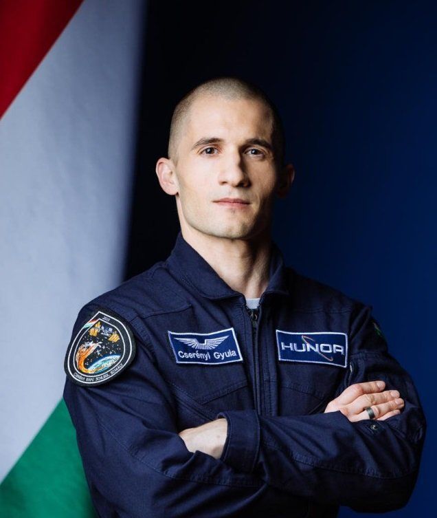 Gyula Cserényi - Backup Astronaut. Crediti: HUNOR