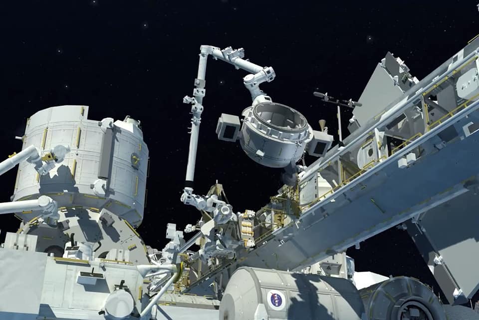 ISS Robotic Arm Operation