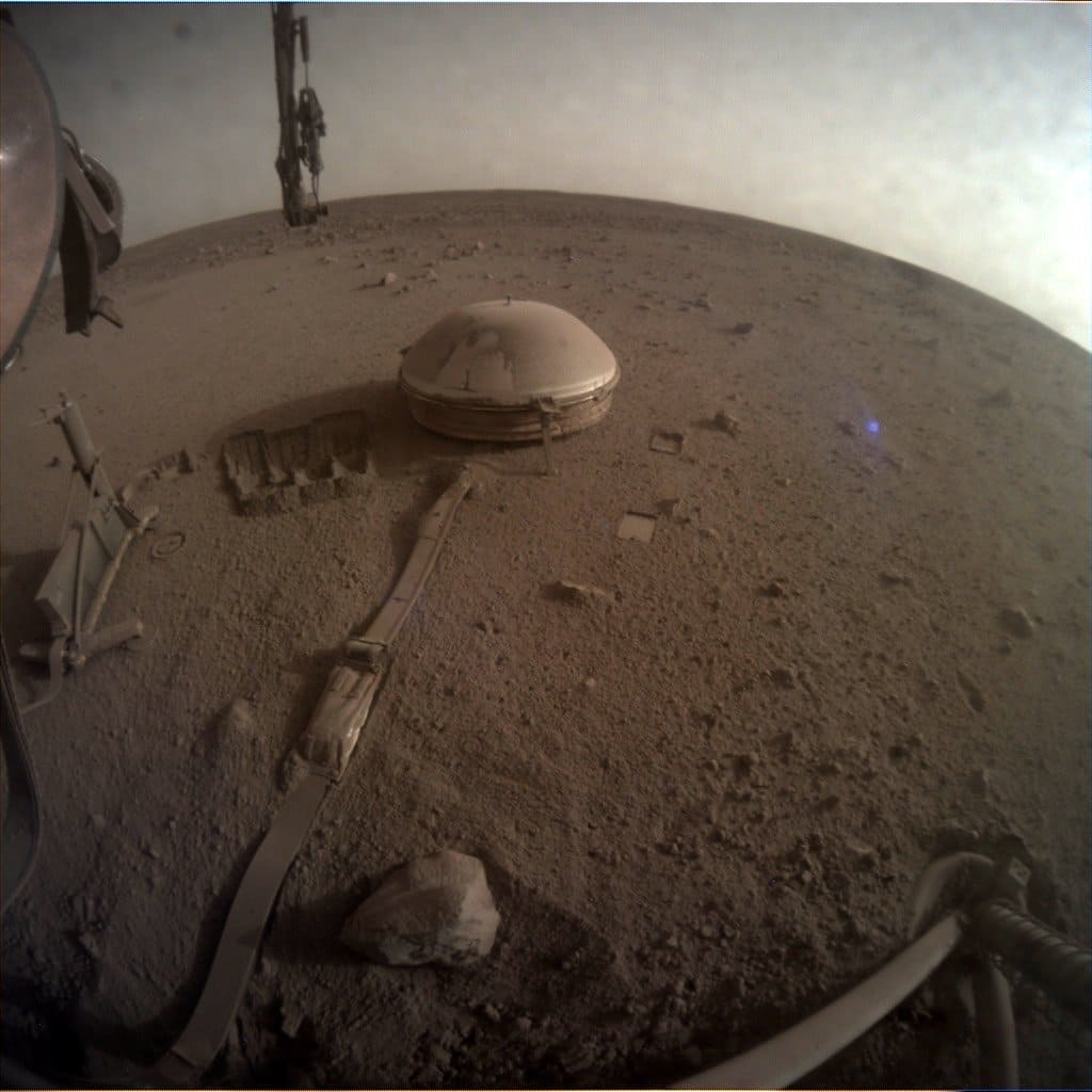 Last Image by InSight