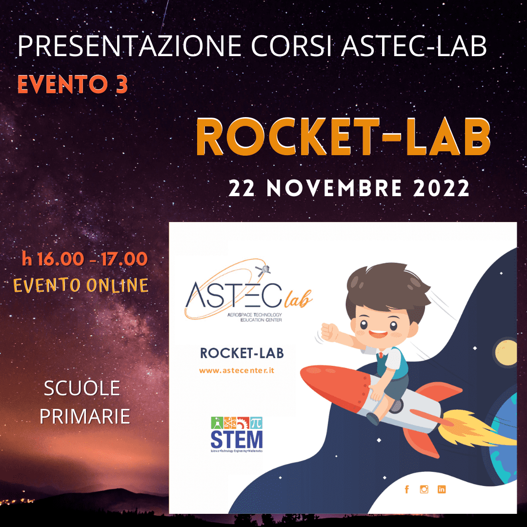 EVENTO Presentazione corso RPCKET-LAB scuola primaria