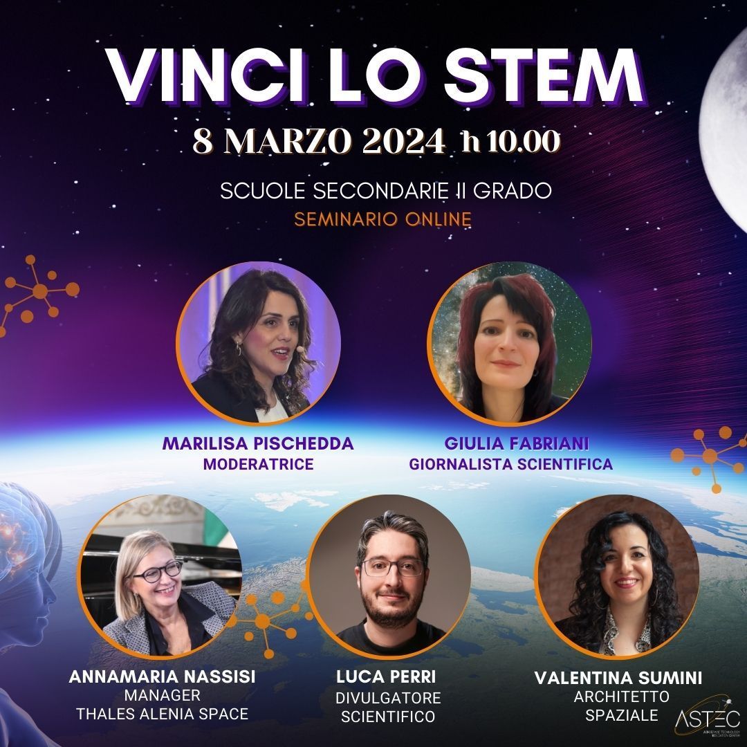 Evento Vinci lo STEM 8 marzo 20234 scuole