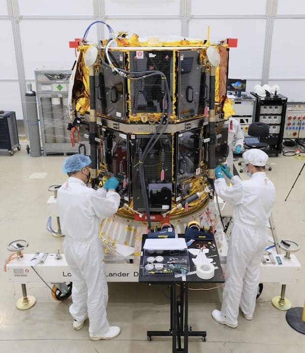 Missioen ispace M1 -Hakuto-R ande m-NLP probe