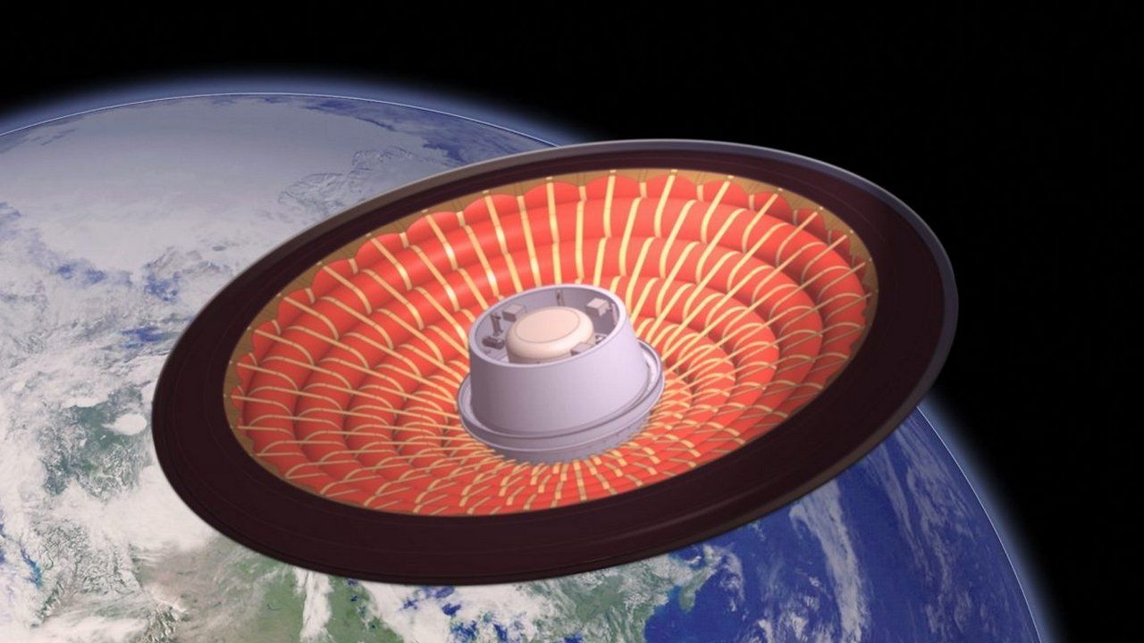 Missionn LOFTID inflatable aeroshell