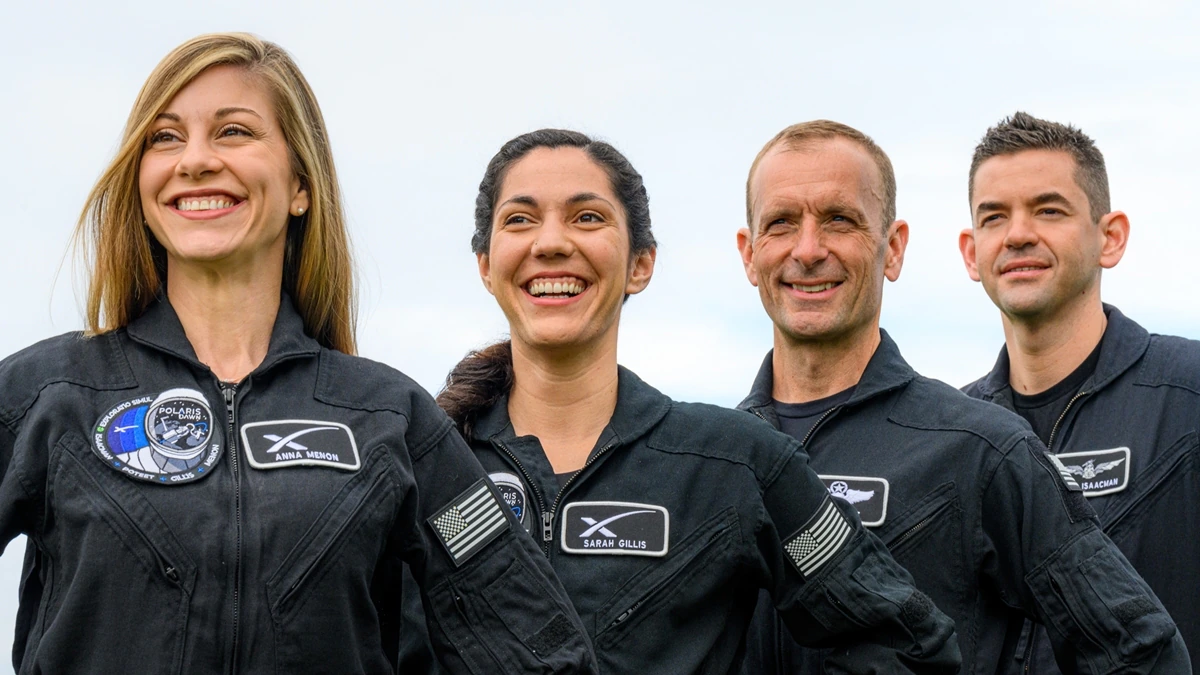 Equipaggio Polaris Dawn ASTEC