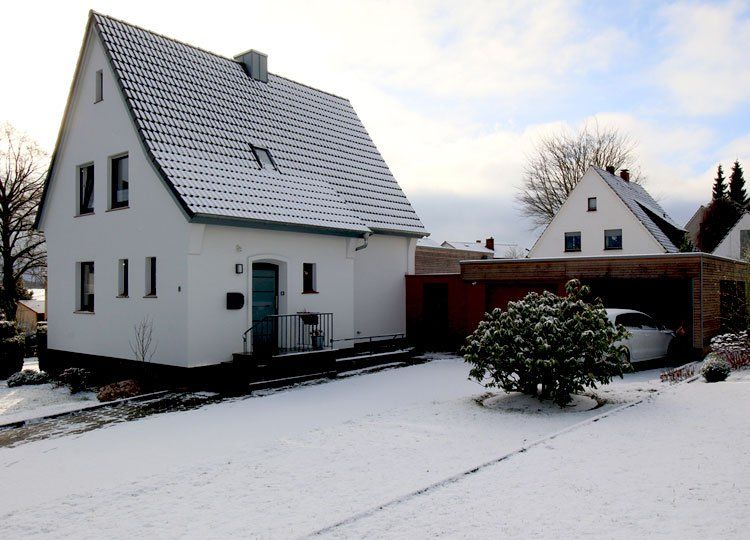 Energetische Sanierung eines Wohnhauses