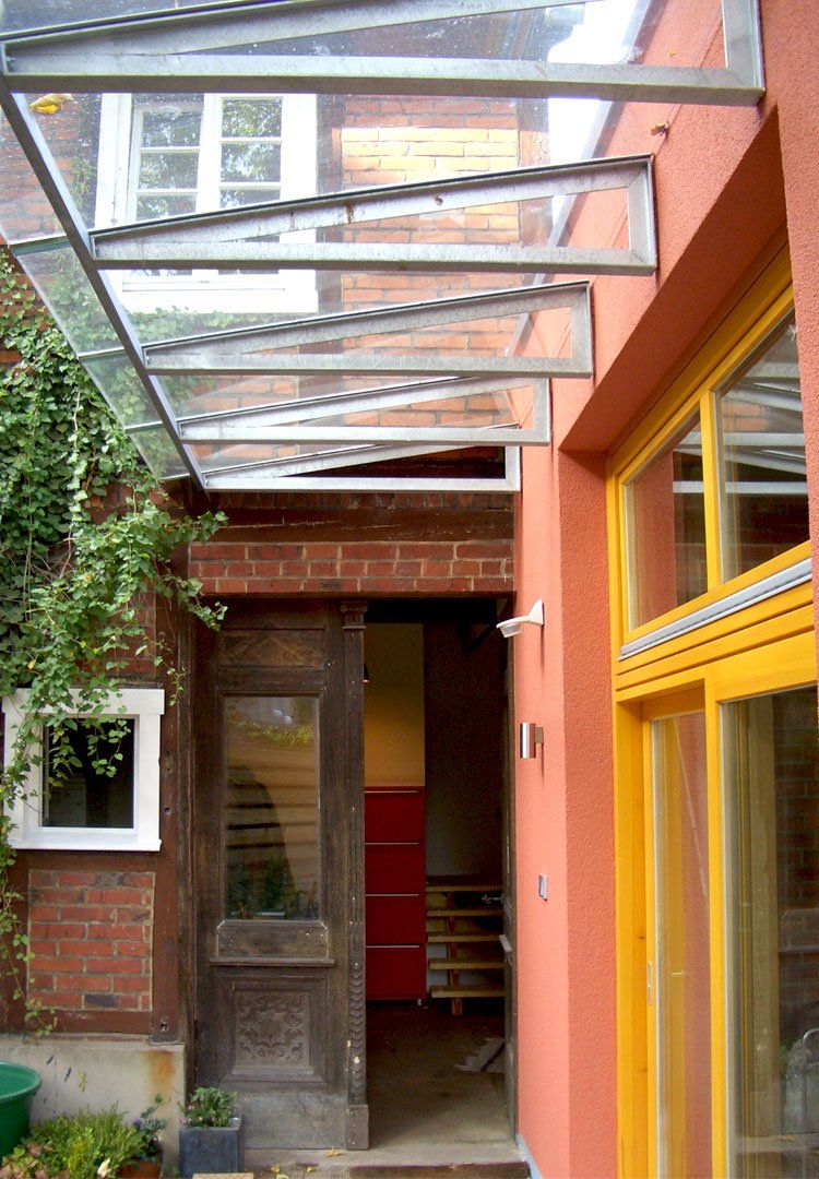 Neubau als Grenzbebauung