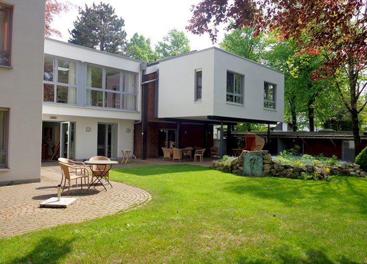 Überdachte Terrasse