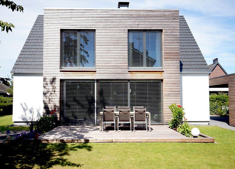 Anbau mit Lärchenholzschalung