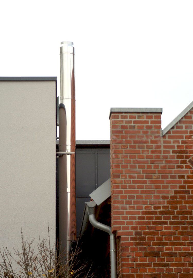 Materialkombination von Alt und Neu