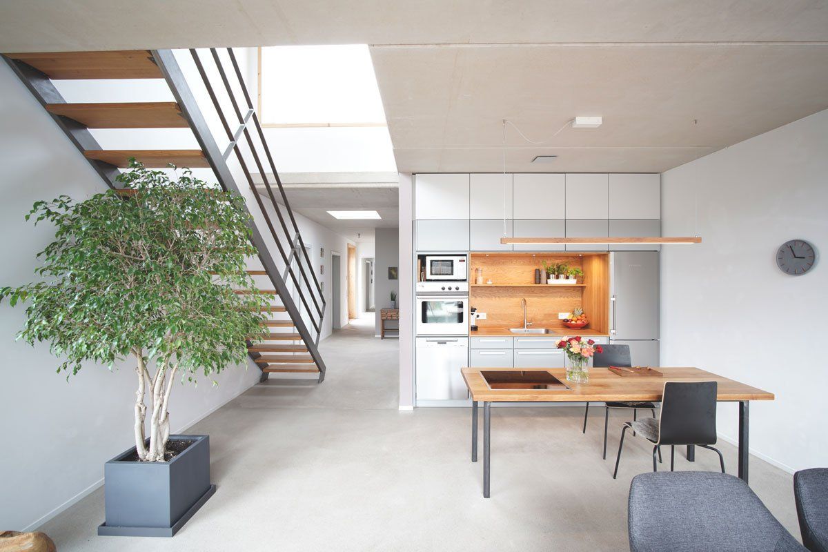 Neubau Wohnhaus Innenstadt Wohnraum