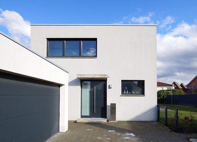 Neubau energieeffizientes Einfamilienhaus