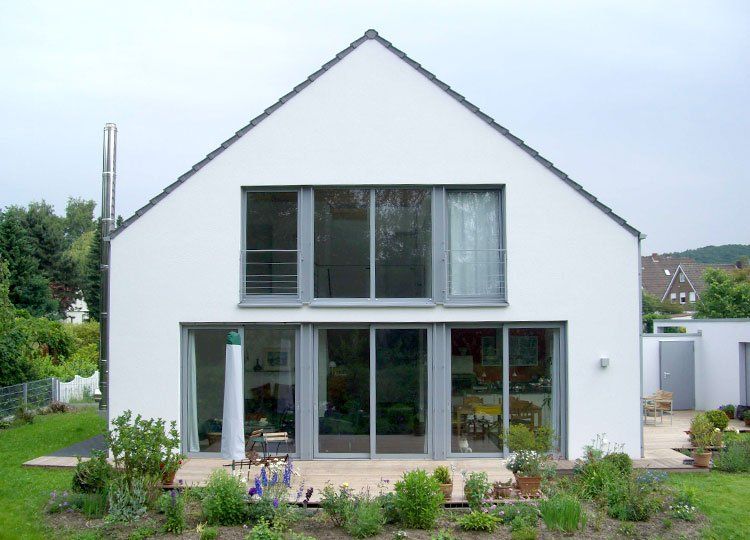 Neubau eines Einfamilienhauses in Massivbauweise