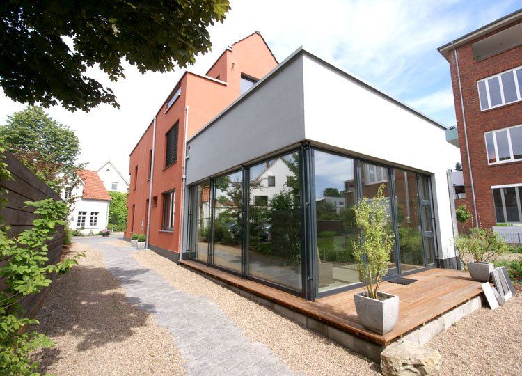 Büro- und Wohnhaus in Passivbauweise