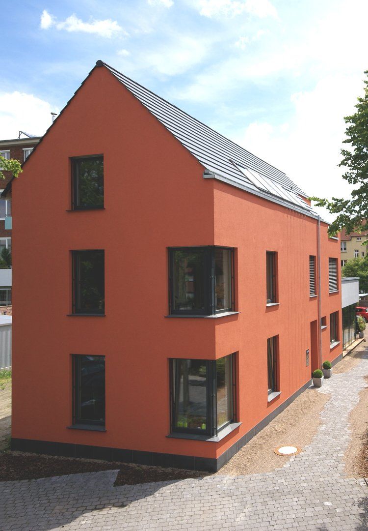 Büro- und Wohnhaus in Passivbauweise