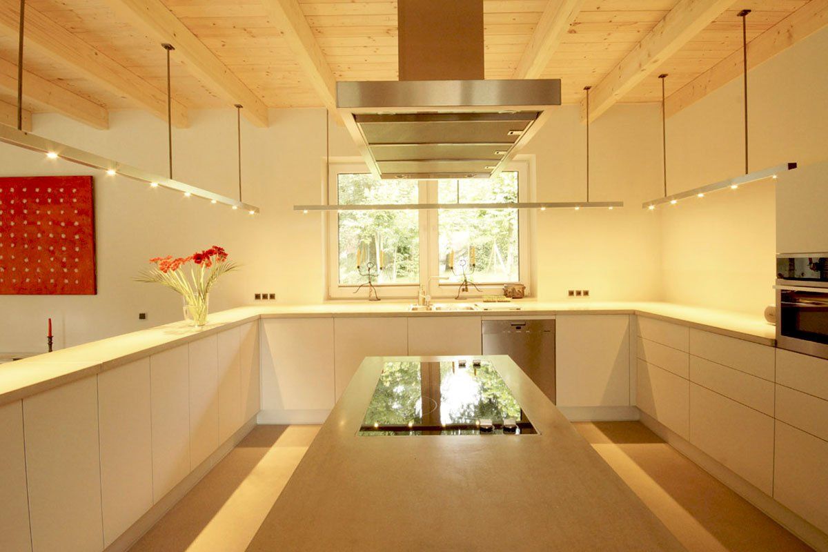 Offene Küche im Wohnraum