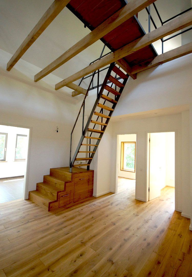 Treppenanlage im Obergeschoss