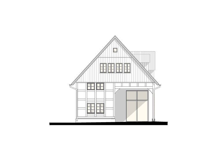 Ansicht Ost: Umnutzung einer Remise