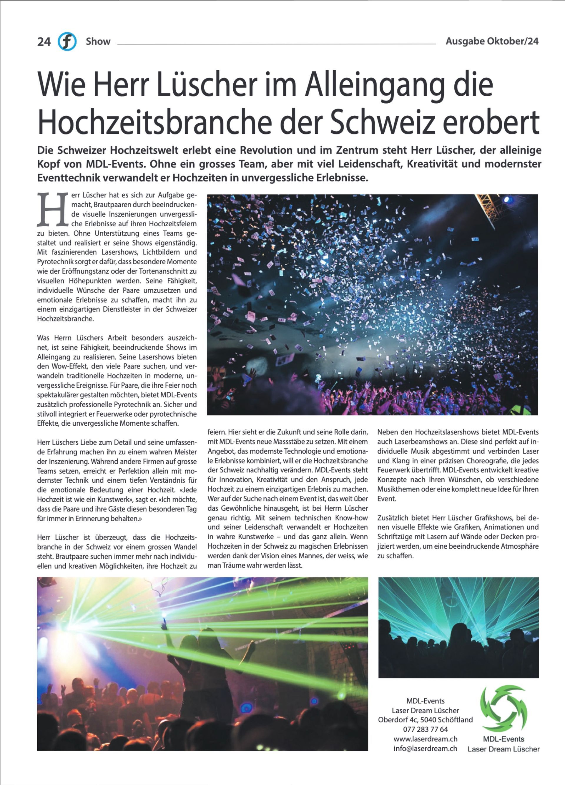 Zeitungsbericht