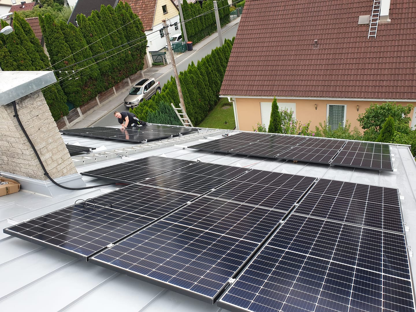 10 kWp Anlage von Elektrotechnik Alexander Klein in Salzburg