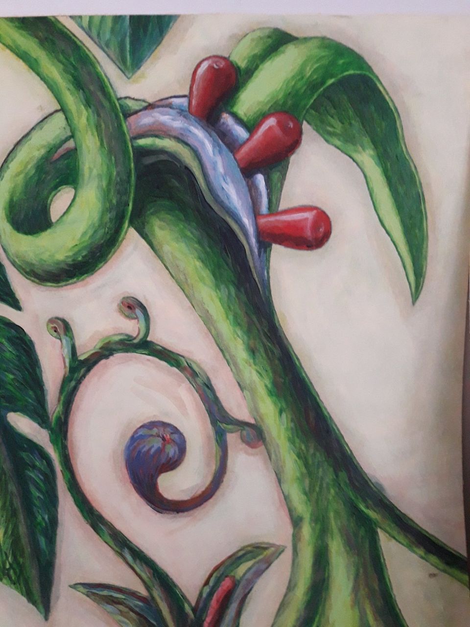 Gras sur maigre en peinture