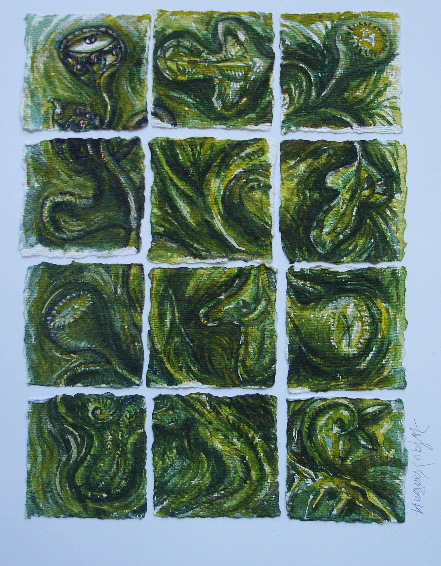 aquarelle art contemporain Bordeaux