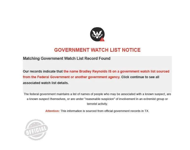 EX CON BRADLEY HOUSTON REYNOLDS