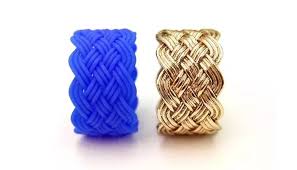 3D Printed Wax - Used to cast the Gold Ring Gold Ring