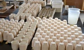 3D Printed Ceramic Cups