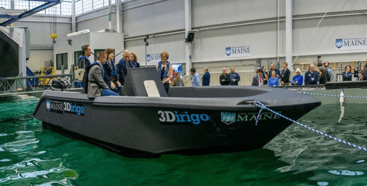 3D printed boat