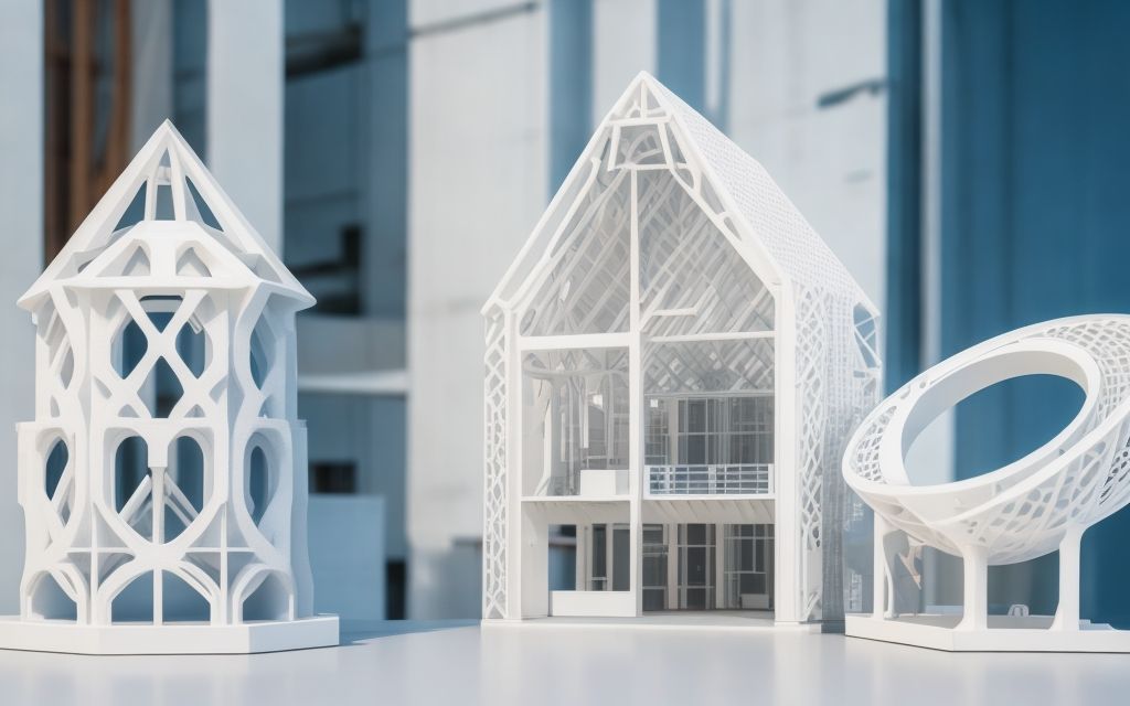 3D printed Models of buildings