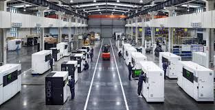 an industrial 3D printing Service Layout