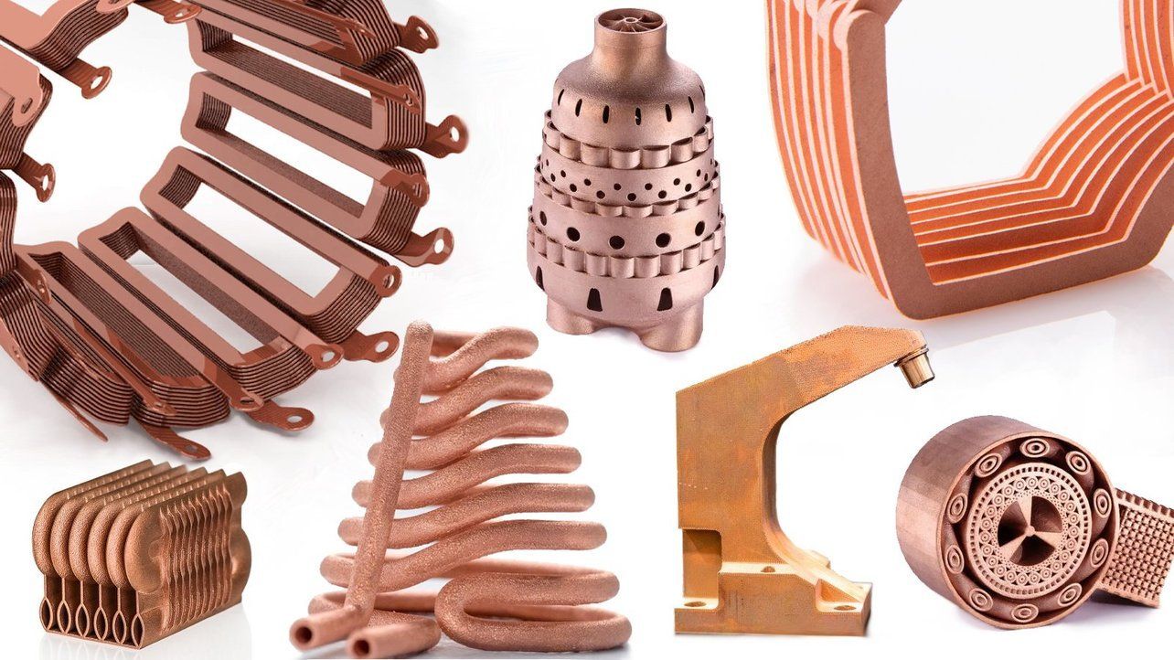 3D Printed Copper , FDM technology