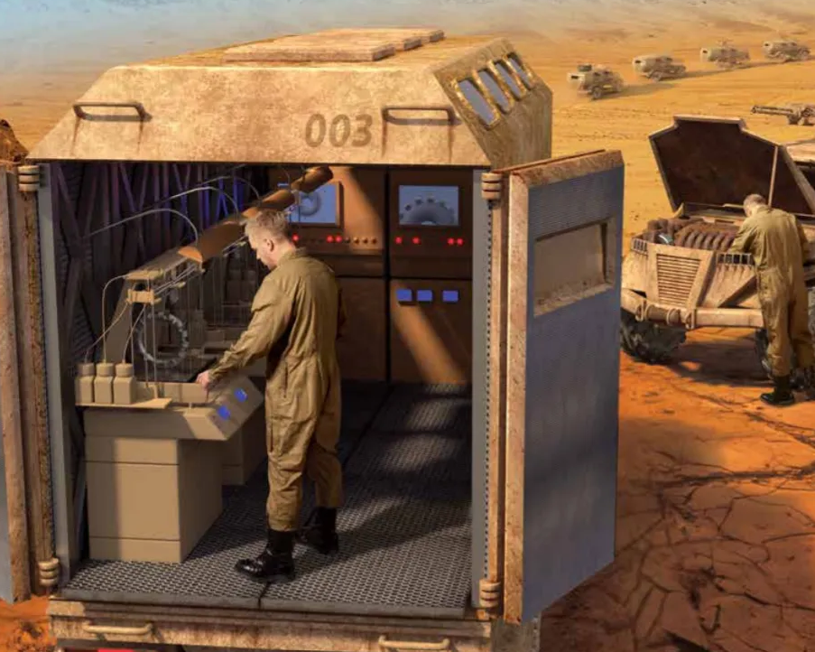 Military 3D Printing Mobile shop