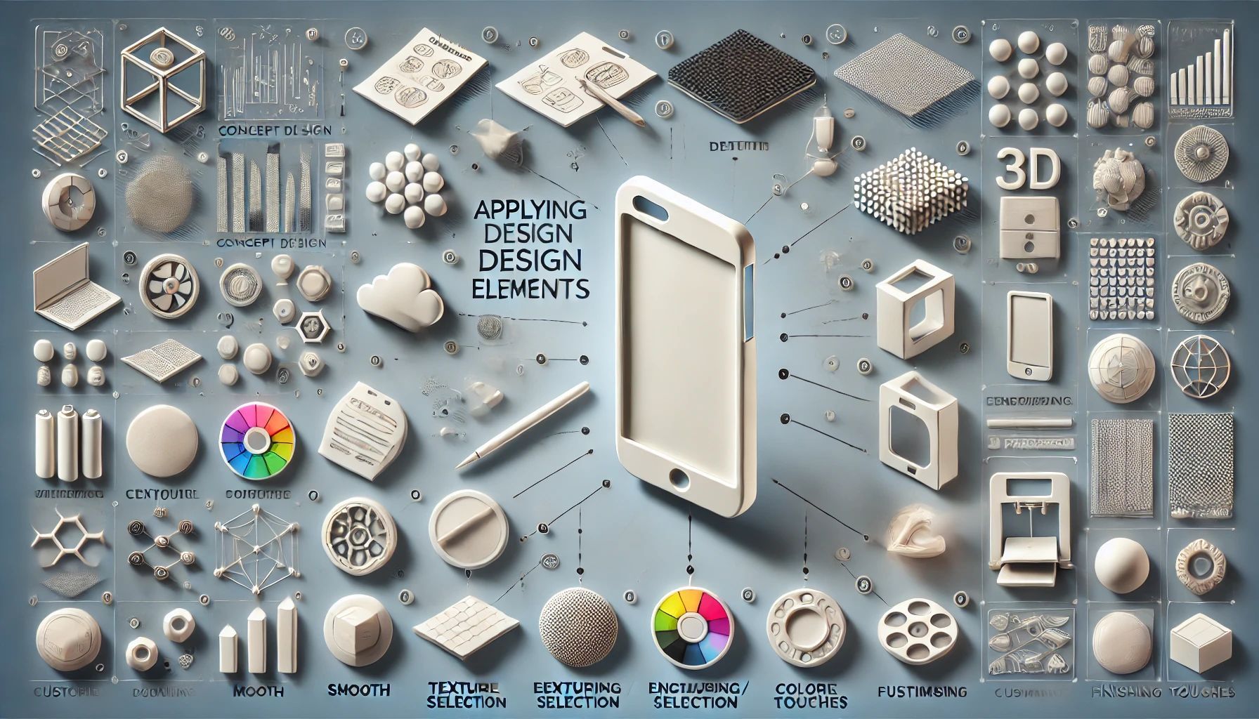 Applying design to 3D Models