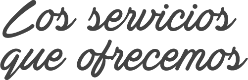 Los servicios que ofrecemos servicios asociación la grupal